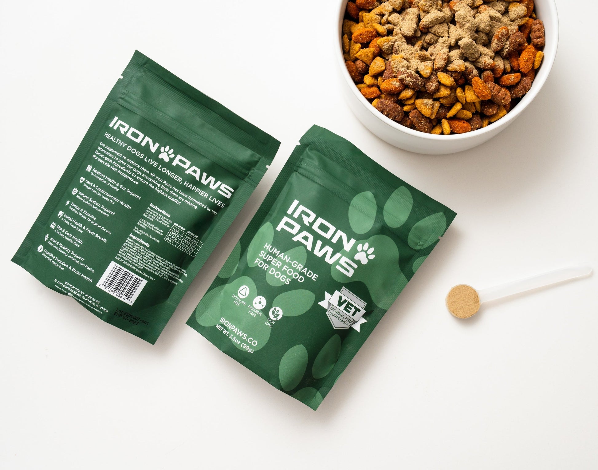 Iron Paws Daily Human-Grade Superfood For Dogs